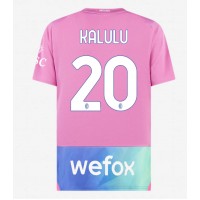 Camisa de time de futebol AC Milan Pierre Kalulu #20 Replicas 3º Equipamento 2023-24 Manga Curta